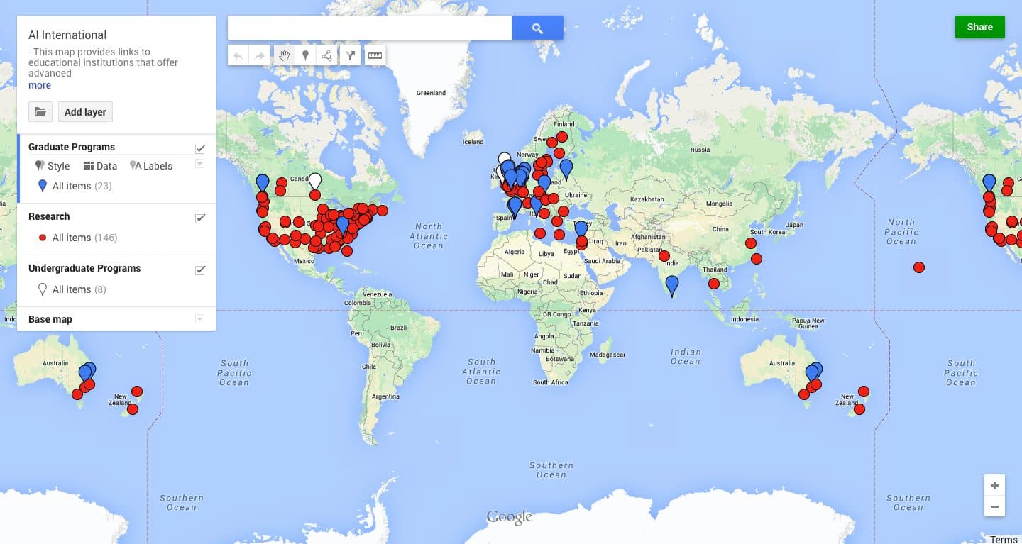 A.I. International | Google Map