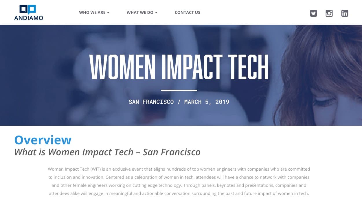 Women Impact Tech - San Francisco