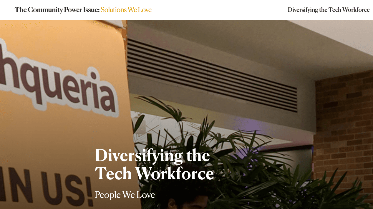 Diversifying the Tech Workforce