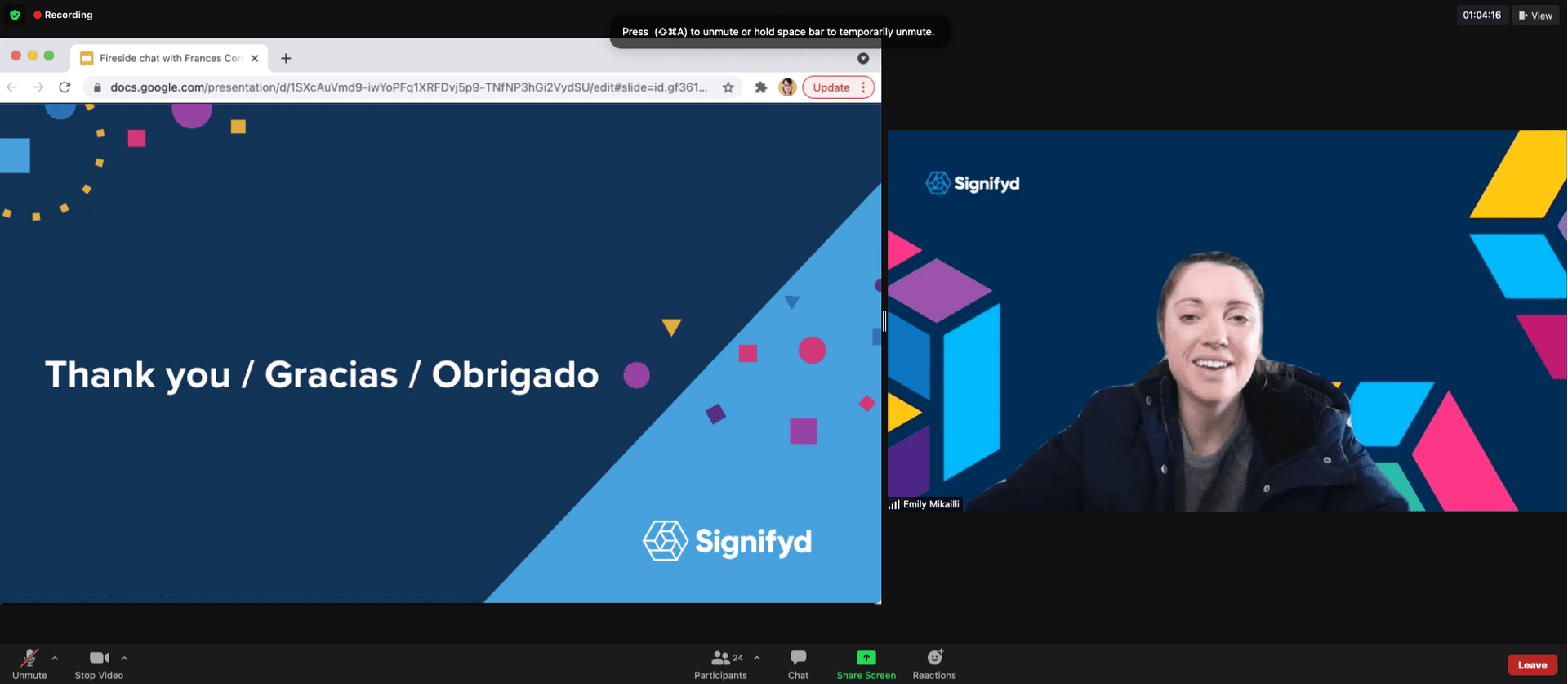 Hispanic Heritage Month Talk for Signifyd